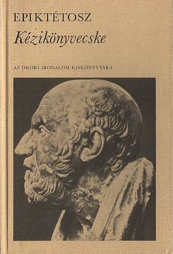 Epiktétosz kézikönyvecskéje – Epictetus könyvborító