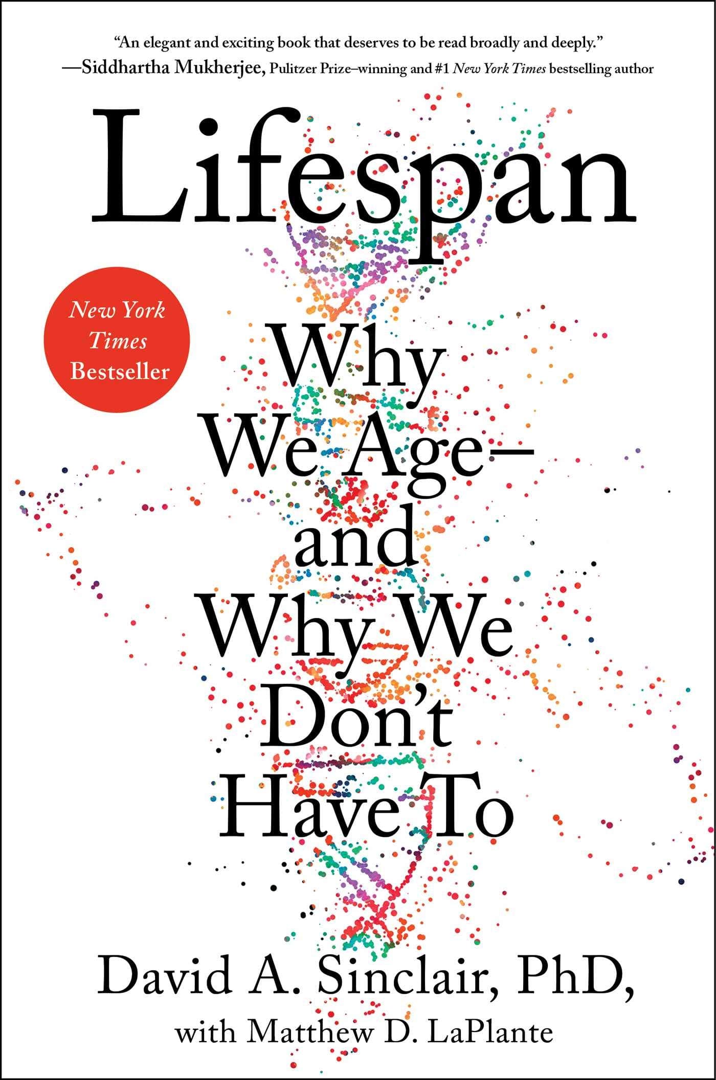 Lifespan – David A. Sinclair könyvborító